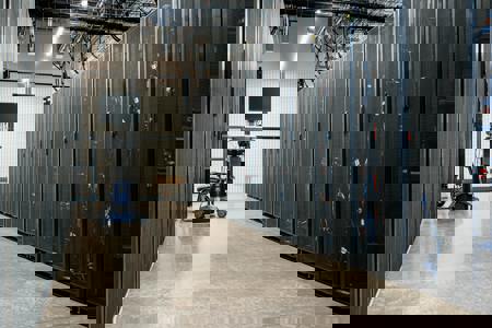 Server racks and data center infrastructure